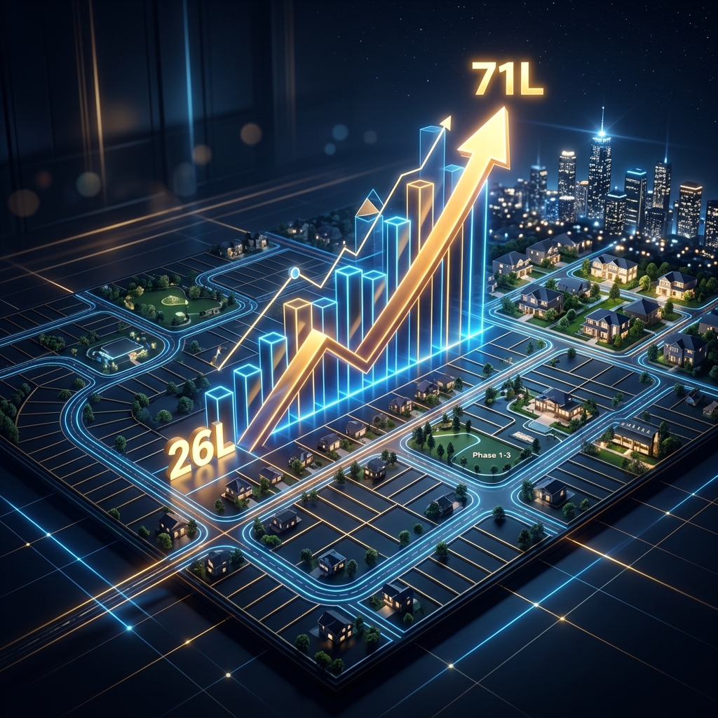 Case Study: IT Manager Turns ₹26L Devanahalli Plot into ₹71L in 4 Years